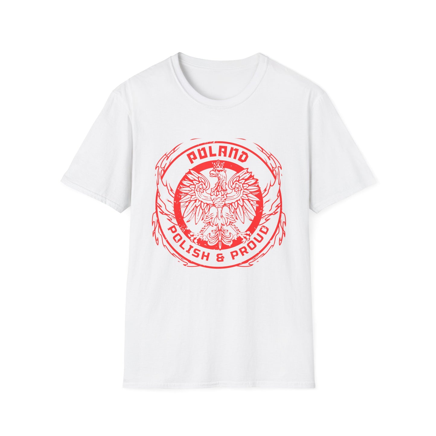 Polish & Proud Unisex Softstyle T-Shirt - Celebrate Your Heritage